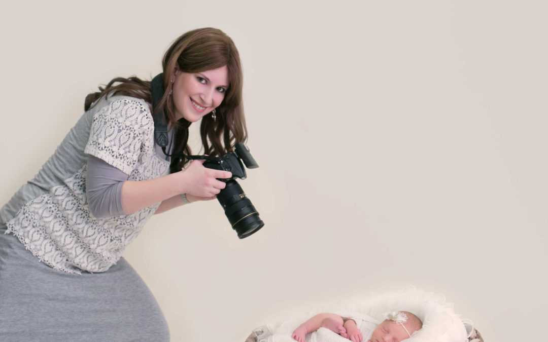 Behind the Scenes of a Newborn Photography Session in Baltimore