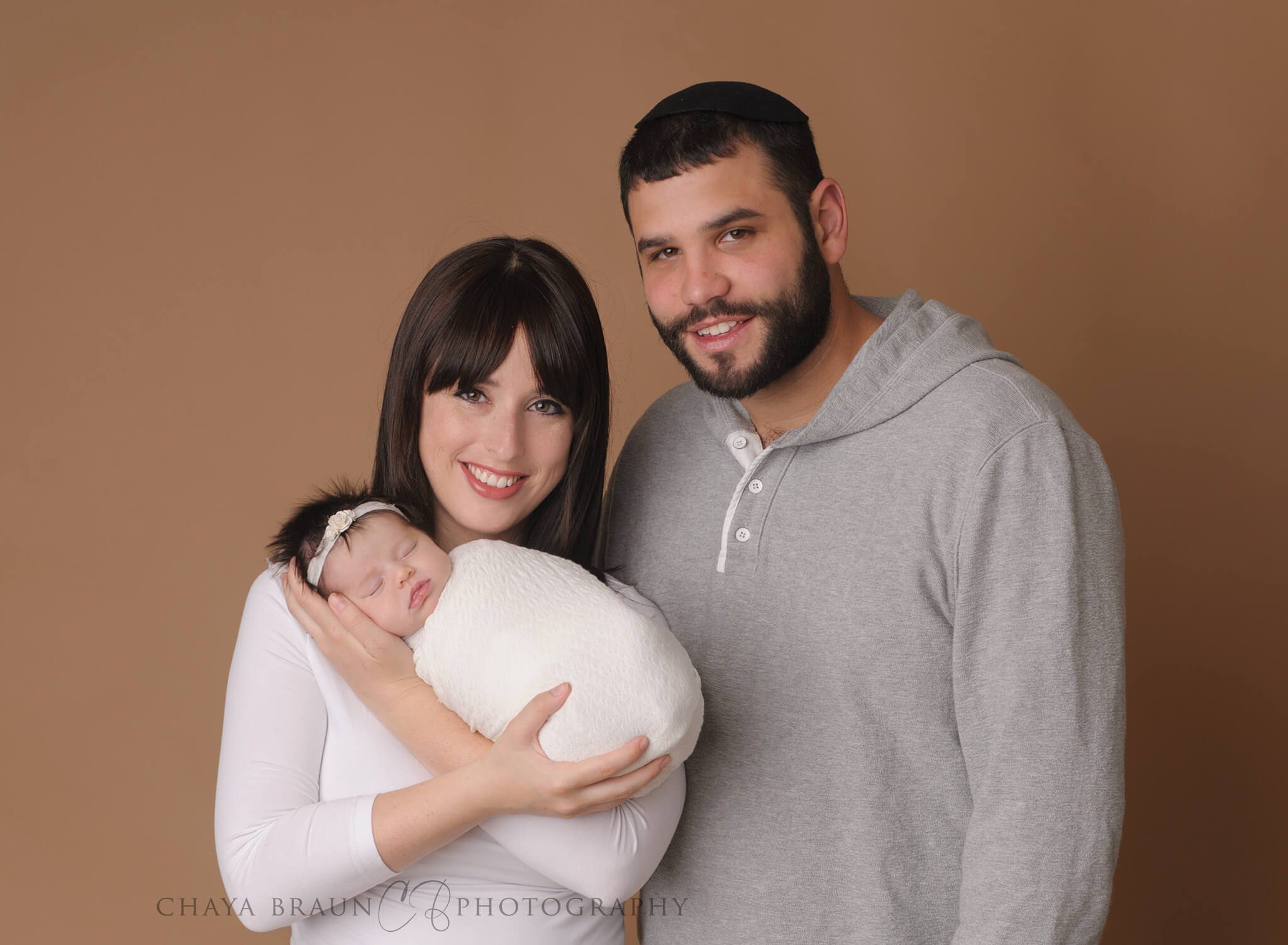 newborn and parents