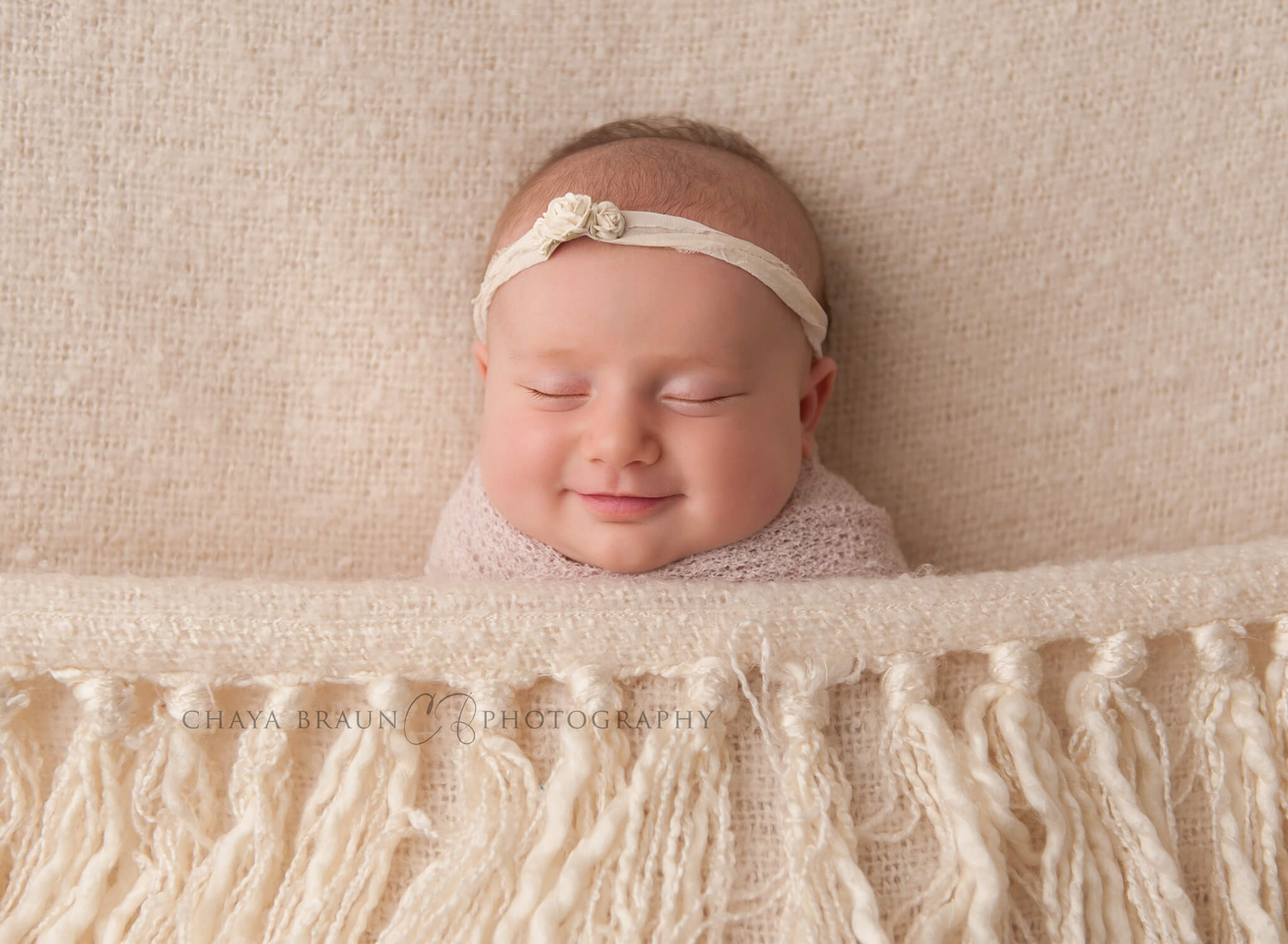 newborn baby smile