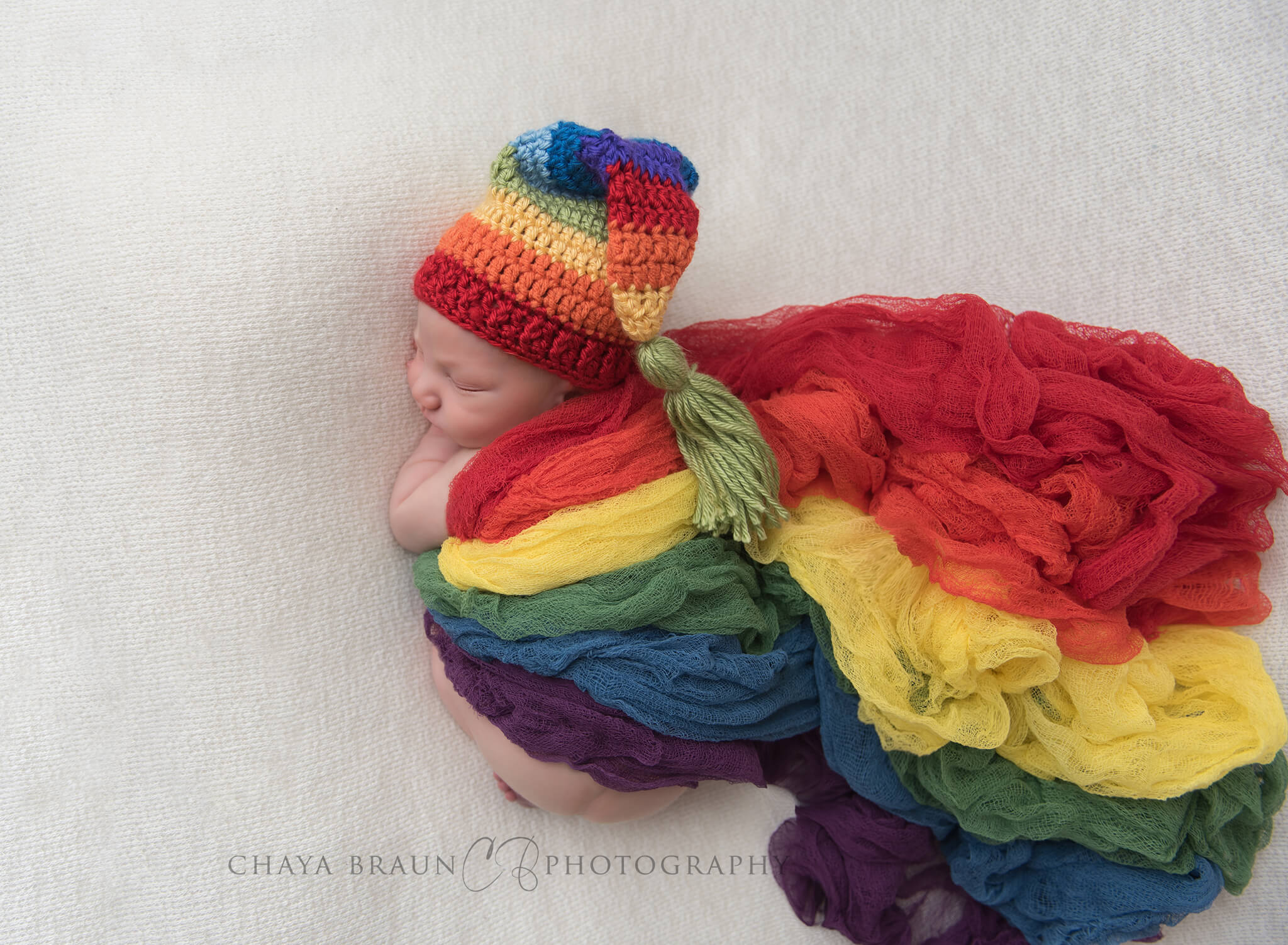 newborn rainbow baby
